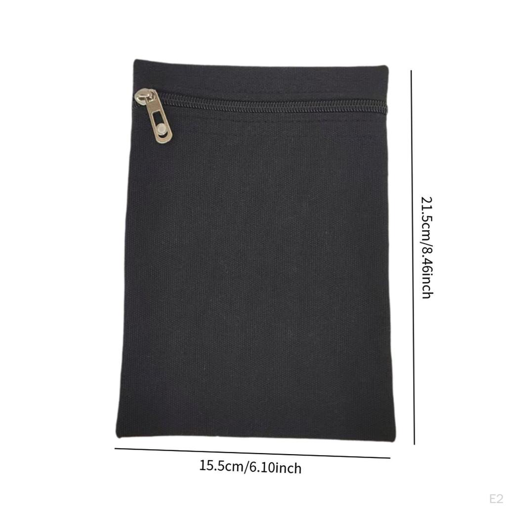 2 Pieces Sew In Pocket with Zipper Clothes Inner Pockets for Sweatshirts