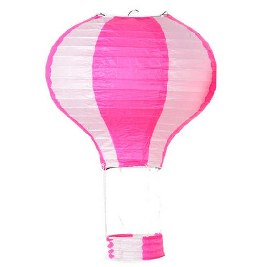 Children's Cartoon Hot Air Balloon Paper Lantern for Weddings and Kindergarten Decorations