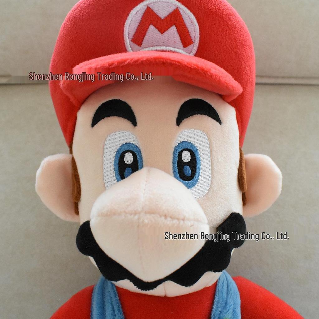 Super Mario 15-inch Plush Toy: Standing Mario, Luigi, Yoshi, Dragon