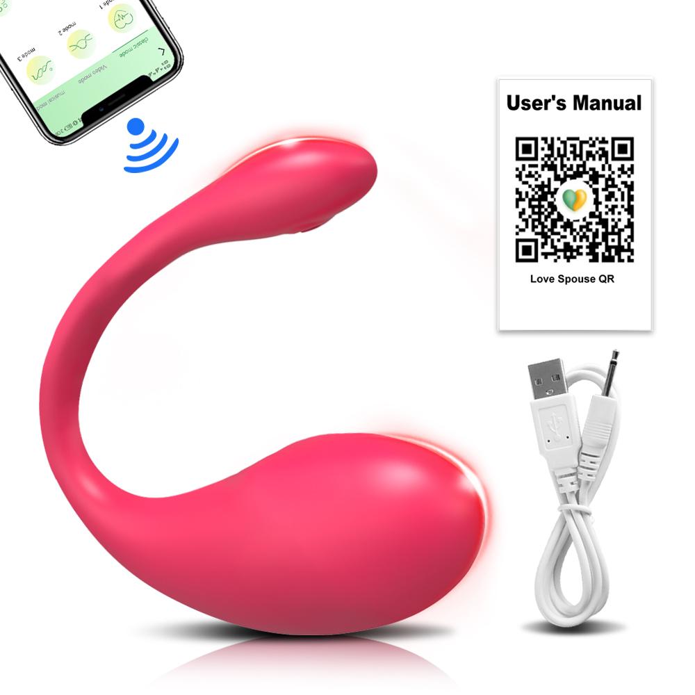 Drahtloser Bluetooth-G-Punkt-Dildo-Vibrator für Frauen, APP-Fernbedienung, tragen vibrierendes Ei, Klitoris, weibliches Höschen, Sexspielzeug für Erwachsene