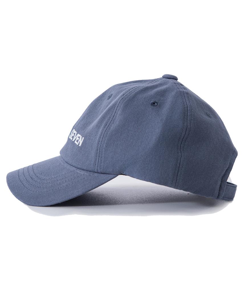 TEN PAST SEVEN Unstructured Logo Cap - Denim