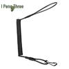 Tactical Retractable Kevlar Gun Lanyard with Keychain Clip