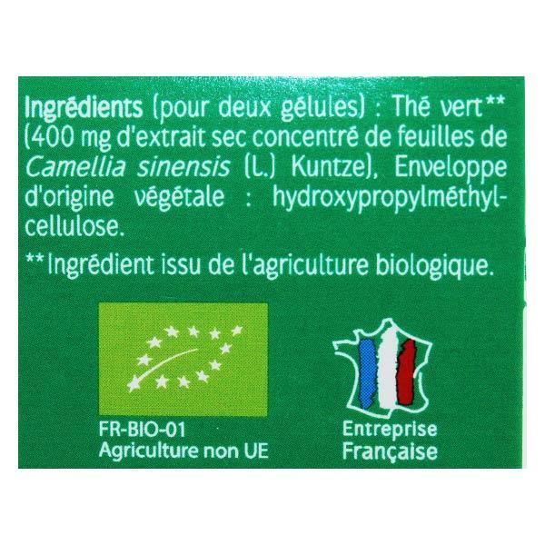 Naturactive Thé Vert Bio 30 gélules