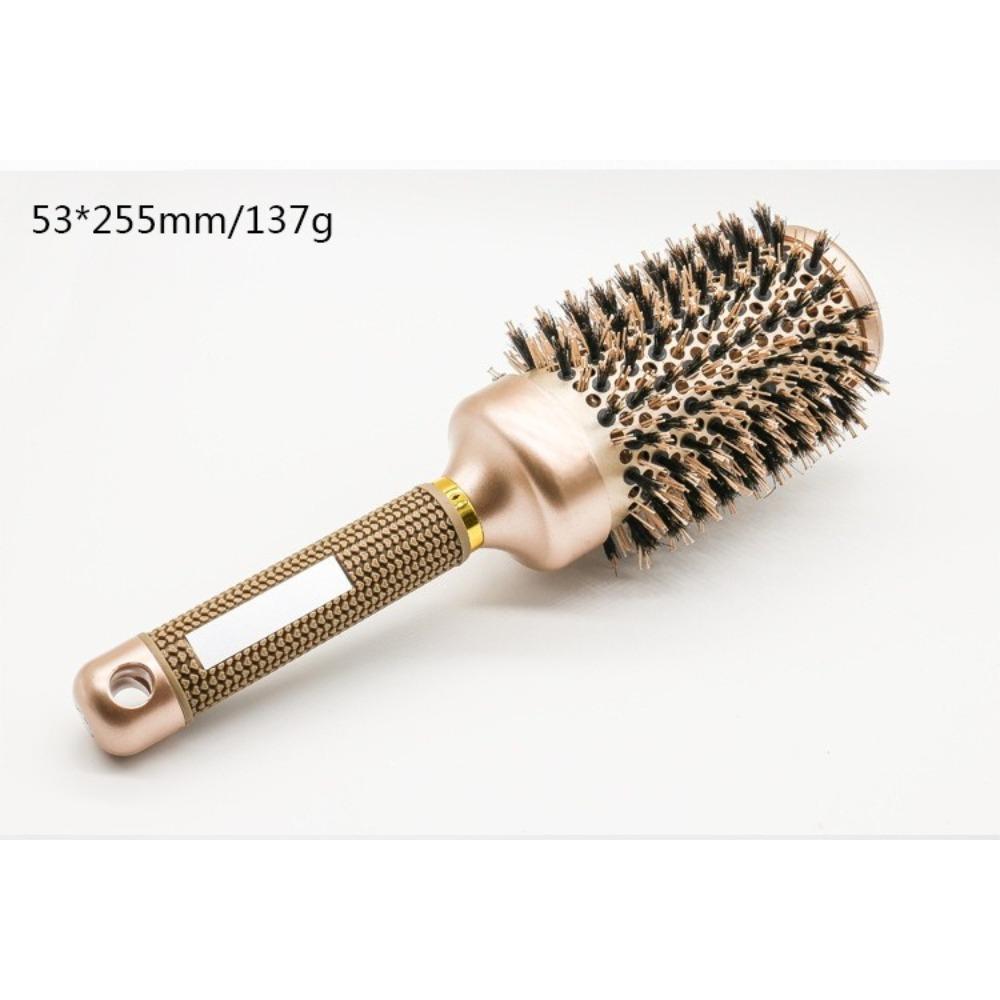 Cylinder Curling Roller Comb Professional Styling Hair Comb