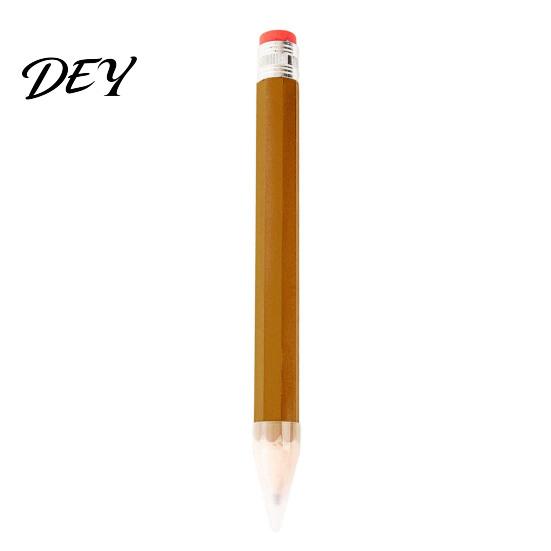 Wooden Pencil Giant Pencil, Extra Large Wood Novelty Prop, Smooth Writing Stationery Prop Stationery, for Carpentry And Party Favors Palm Sized