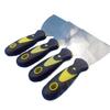 2/3/4/5 inch carbon steel dough knife scraper, various size spatula for paint and wall repair, household and industrial cleaning