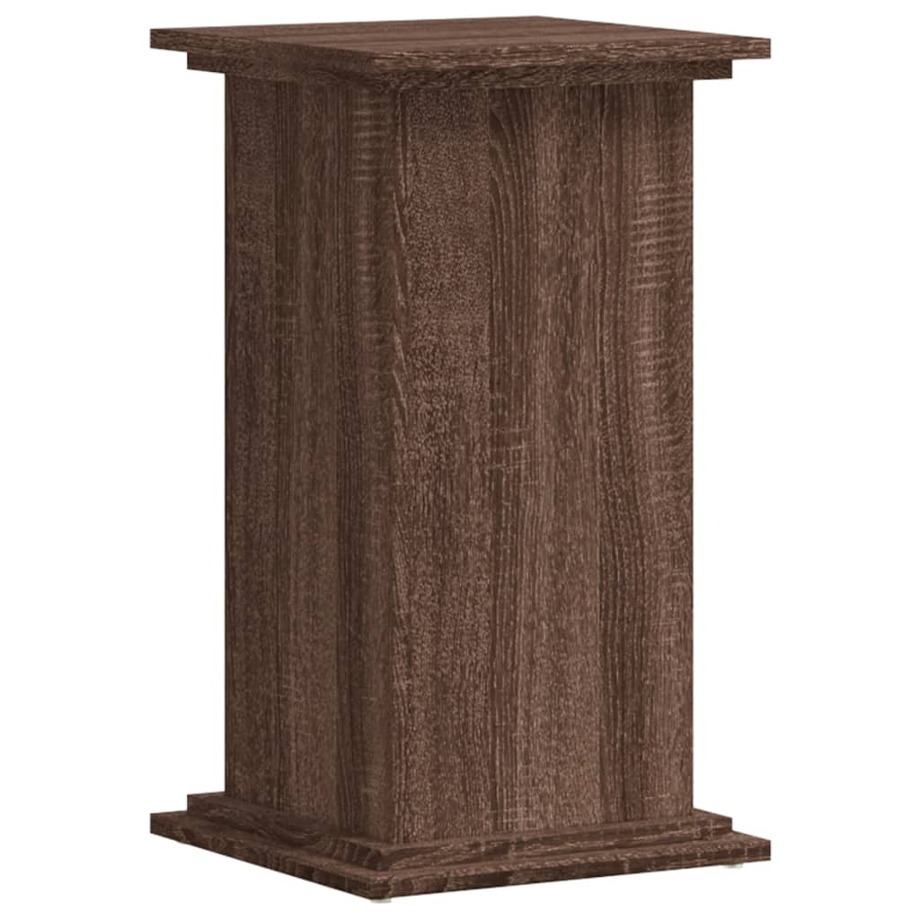 Plant Stand Brown Oak Effect 33 x 33 x 60 cm Engineered Wood