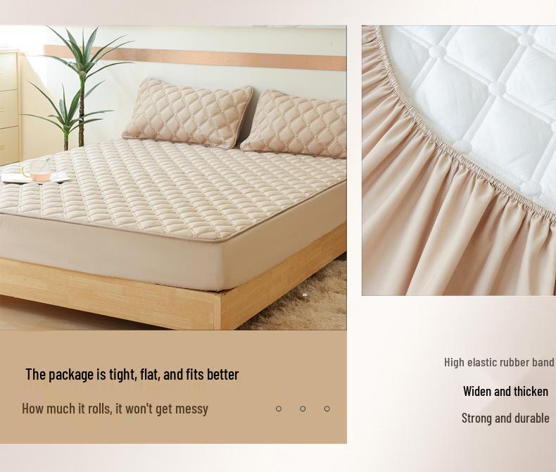 2025 Quilted Fitted Mattress Protector for Russia, Ukraine, Europe & America