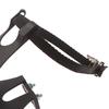 Schwarze Zehenclips Fahrradpedalriemen Sport Fitnessgeräte Zubehör