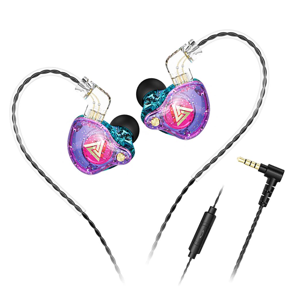 

QKZ AK6 PRO Проводная 11 мм Магнитная Динамическая Спортивная Беговая DJ Музыкальная Гарнитура с Микрофоном Наушники, Наушники, Наушники-вкладыши, Вкладыши (С участием