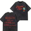 Rapper Bad Bunny Tour  Debi Tirar Mas Fotos DTMF Merch Tshirt Unisex Fashion  Summer ONeck Tee Hip Hop Vintage Washed Tshirts