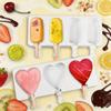 Oval Ice Cream Silicone Mold DIY Cheese Stick Popsicle Ice Cream Baking Cake Tool