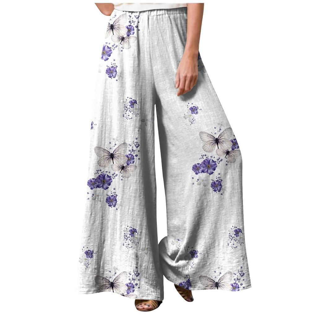 Women's Winter Sweatpants Solid Color Casual Pants Women's Fleece Sweatpants Wide Leg Straight Pants