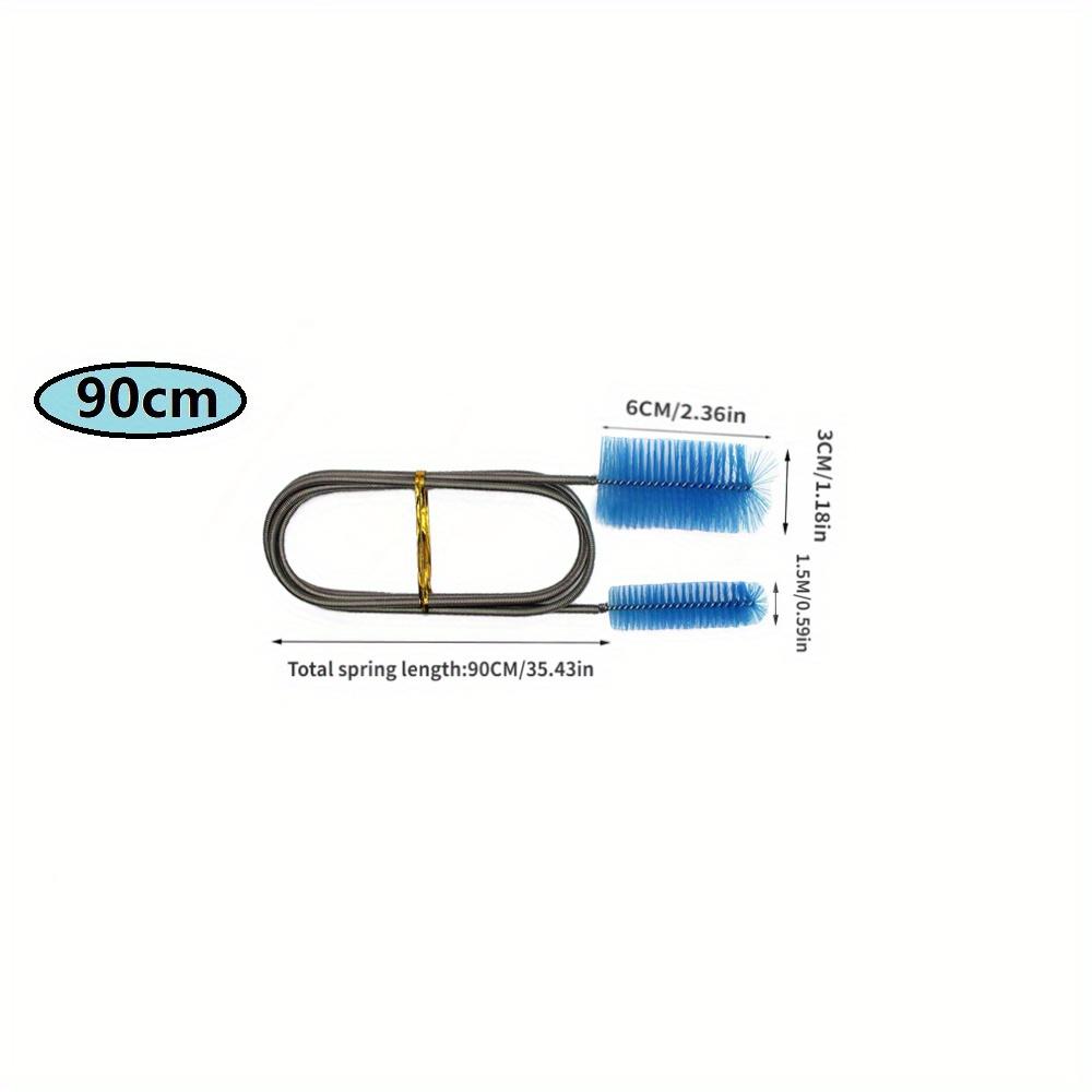 Pipe Cleaning Brush Air Pipe Flexible Double Head Hose Aquarium Accessories Water Tank Cleaner Water Filter Nylon 90/155/200cm/35.43/61.02/78.74inch