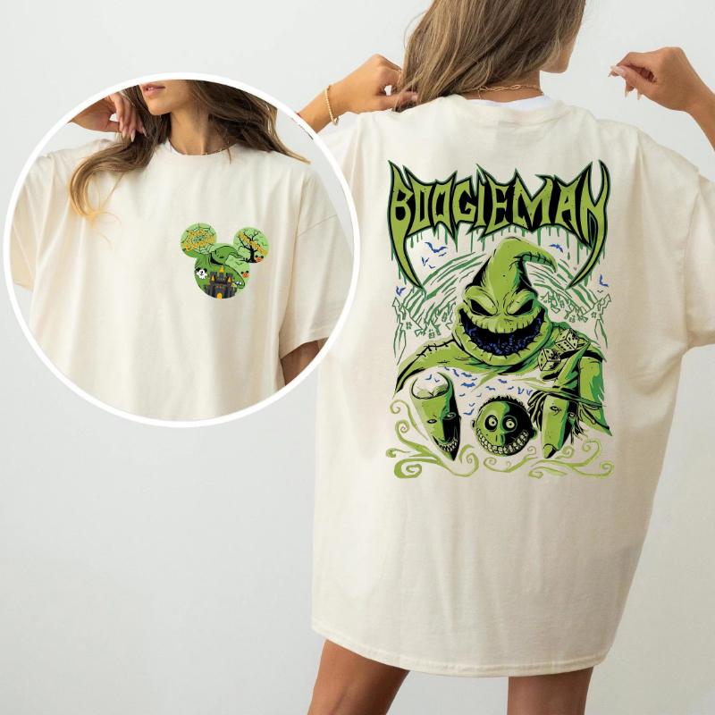 Let's Oogie Boogie Sweater Creepie Monster Tee The Nightmare Men Women Cotton Shirt