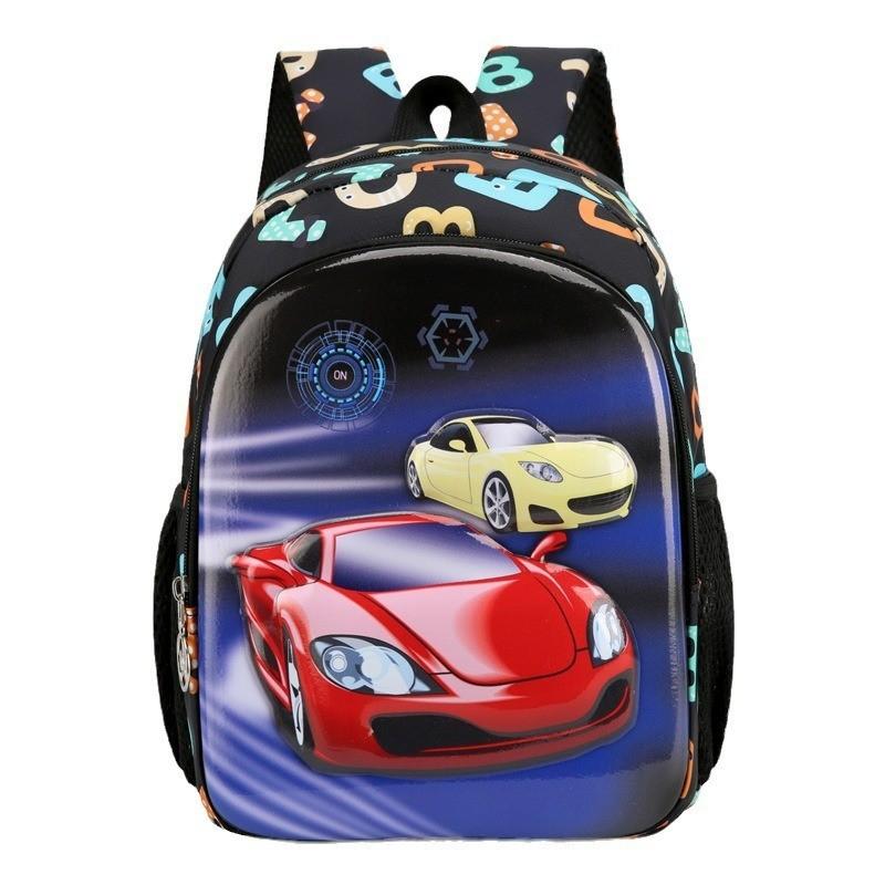 Charming Cartoon Oxford Cloth Lightweight Kids Backpack For Boys And Girls