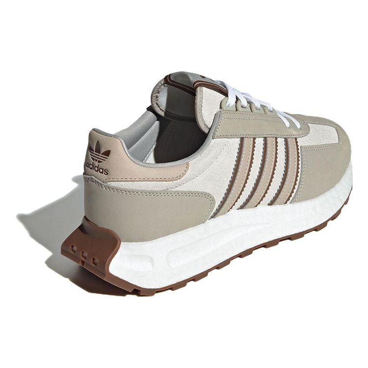 Adidas Originals Retropy E5 Suede Comfortable Versatile Lightweight Low-Top Casual Shoes Unisex Sneakers Gray Brown IG7516