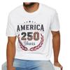 America 250 Years T-Shirt Unisex United States Patriotic USA Anniversary Tee