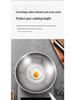 German Fish Scale Hammered Pure Titanium Wok - Uncoated Non-Stick Stir-Fry Pan for Induction Cookers.