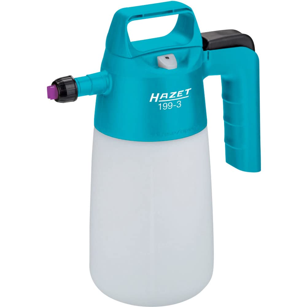 HAZET 199-3 Inlet Pressure Sprayer, Pressure-Accumulated Foam Spray Canister [Officially Imported from Japan]