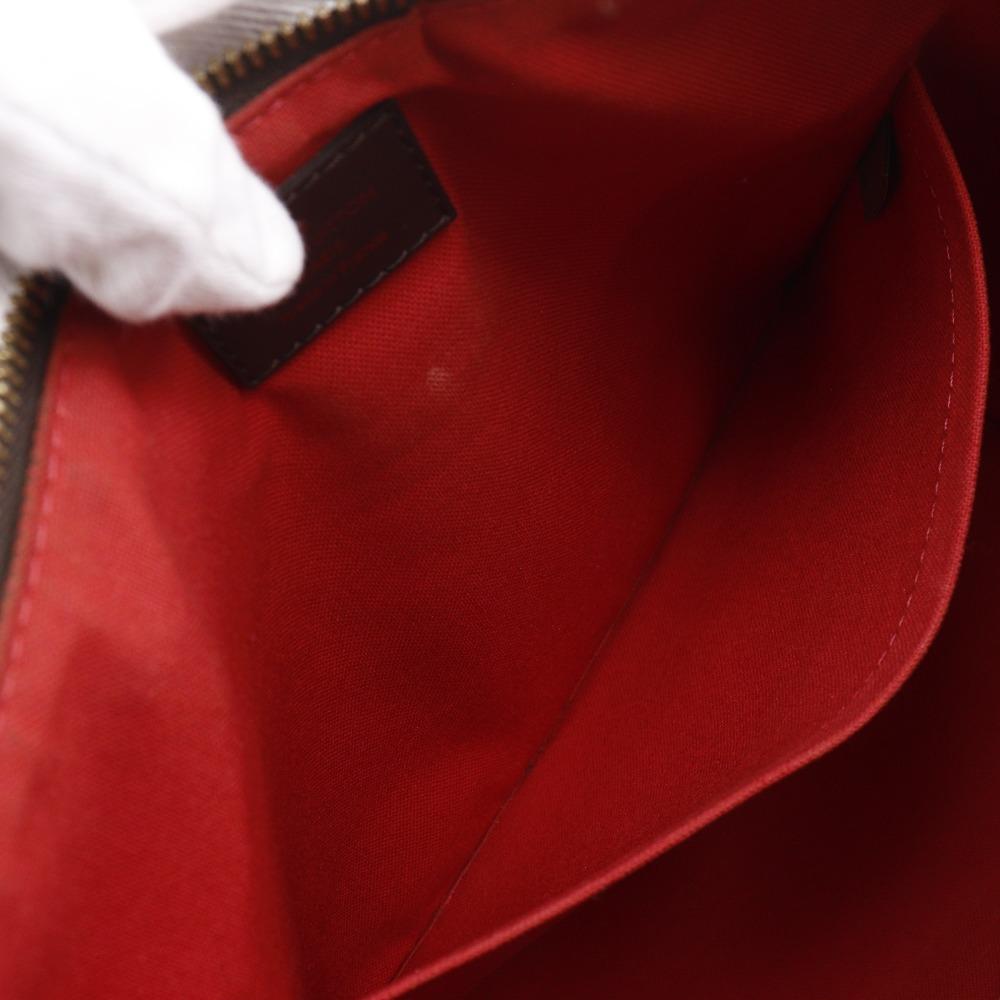 LOUIS VUITTON Sienna MM Handbag N41546 2WAYShoulder Brown Damier canvas Women Used