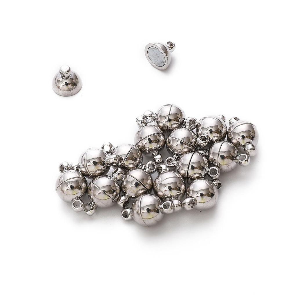 1Set/bag Copper Ball Magnet Buckle For DIY Jewelry Making Craft Accessories