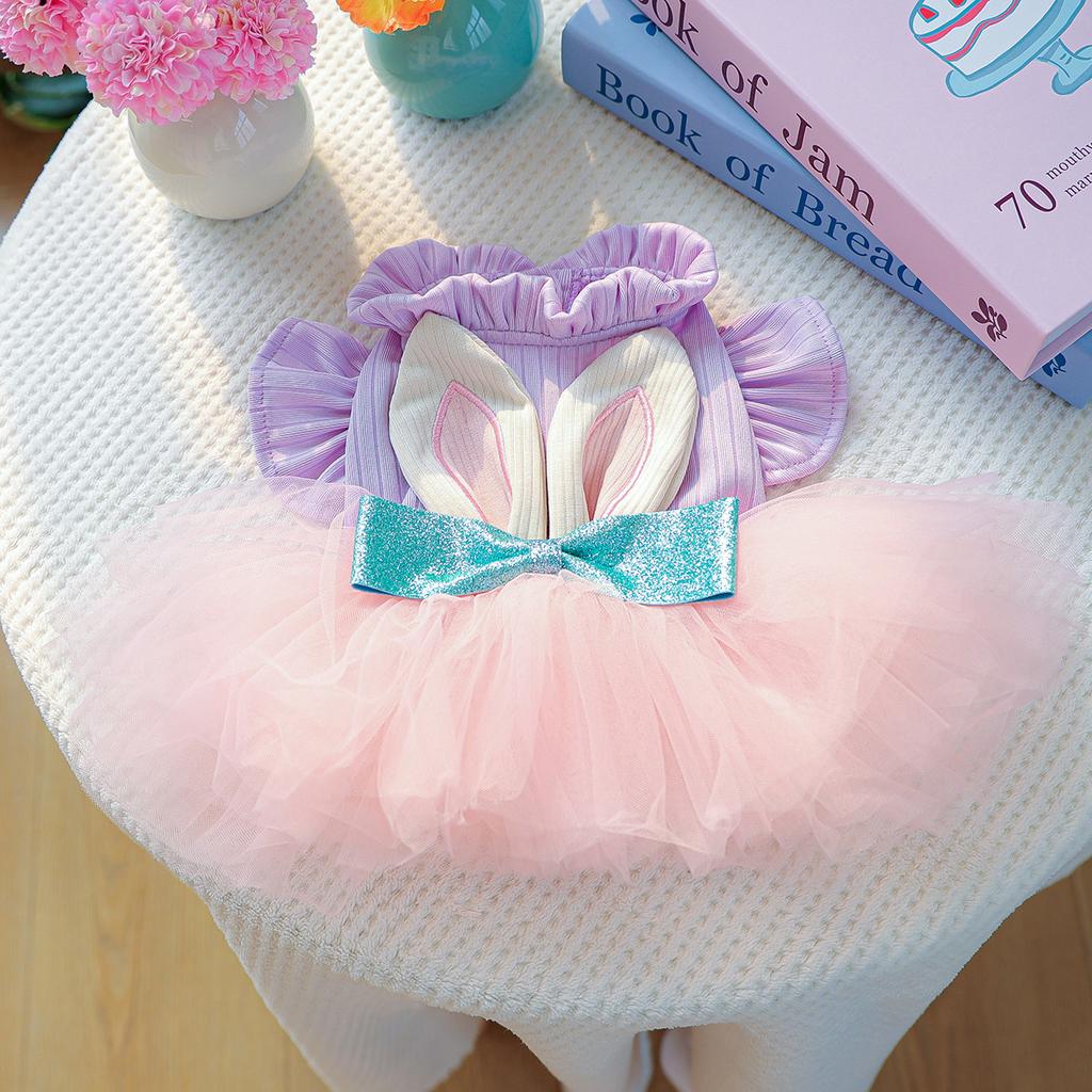 Pet Clothes Little Fairy Skirt Cat Clothes Dog Clothing Rabbit Gauze Skirt Fluffy Princess Skirts