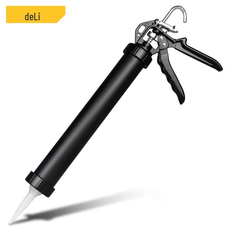 Deli Metal Plate Anti-Drip Sealant Caulking Gun 38cm