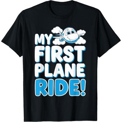My First Plane Ride First Time Flying Adventure T-Shirt