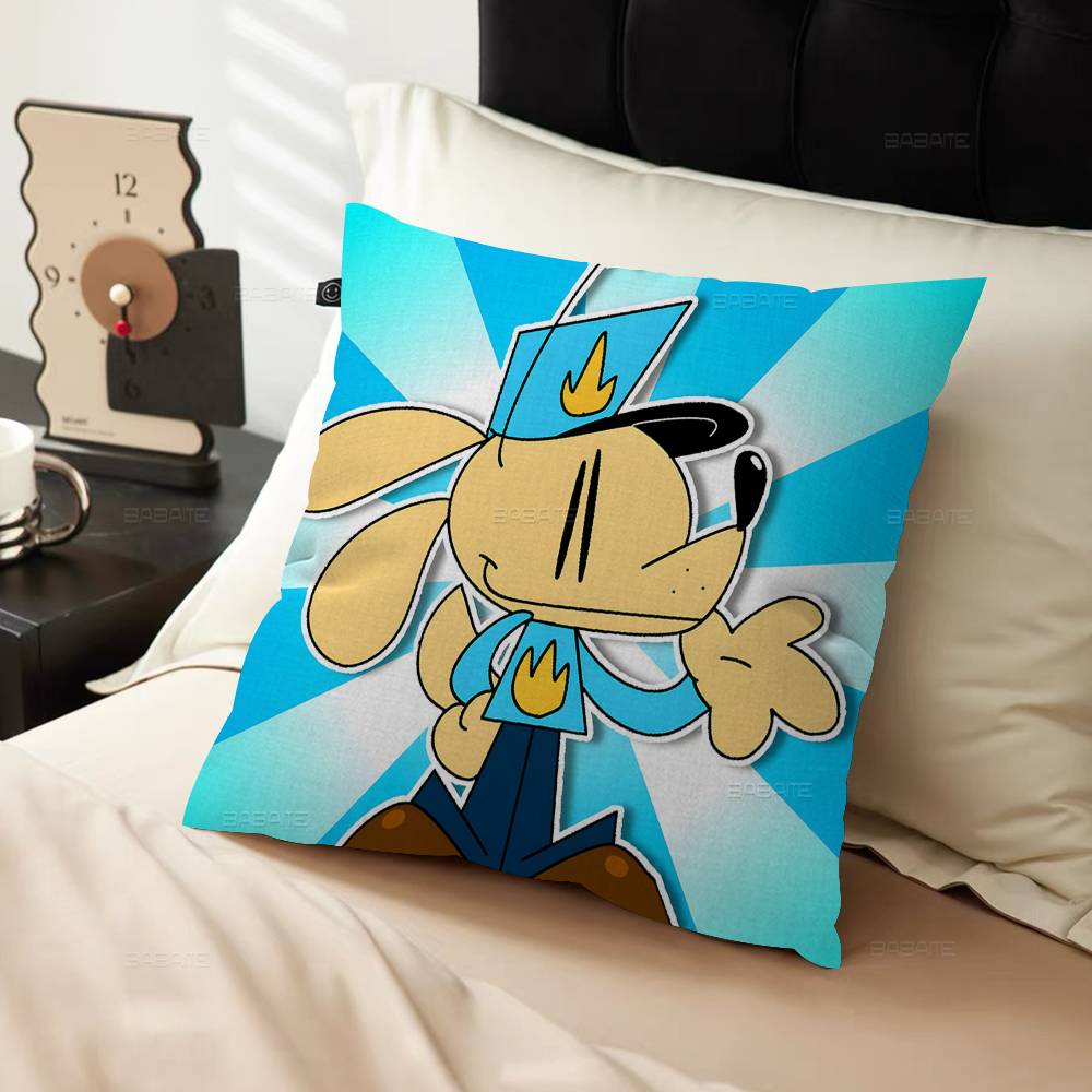 Dog Man Anime Cushion Cover Pillow Cover Decor Pillowcase Printed Cushion Case for Couch