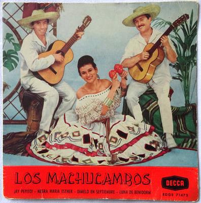 7inch Record LOS MACHUCAMBOS  Ay Pepito EDGE71473 DECCA DISCOS D 1960 Spain Latin Used
