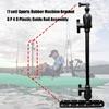 Adjustable Kayaks Camera Mount with Extension Rod Kayaks Rail Track Camera Holder for Water Sport