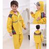 Raincoat for top and for size yellow [DIAFELIZ] kids, bottom, rainwear, children, M,