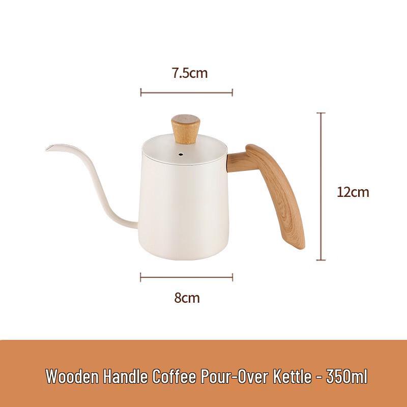 Shangqi Hand Pour Coffee Pot with Wooden Handle