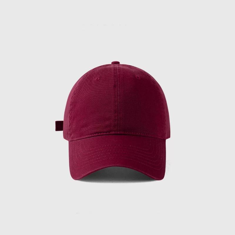 Summer solid color baseball cap men's and women's black soft top cap tide