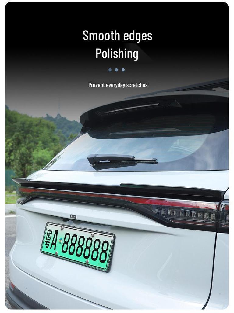 Chery Fengyun T9 Rear Sport Style Carbon Fiber Lip Spoiler Trim