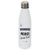 Les Trésors De Lily [A1738] - 'Thank You' Design White Insulated Bottle (thank You for Everything) - 25x6 Cm (500 Ml)