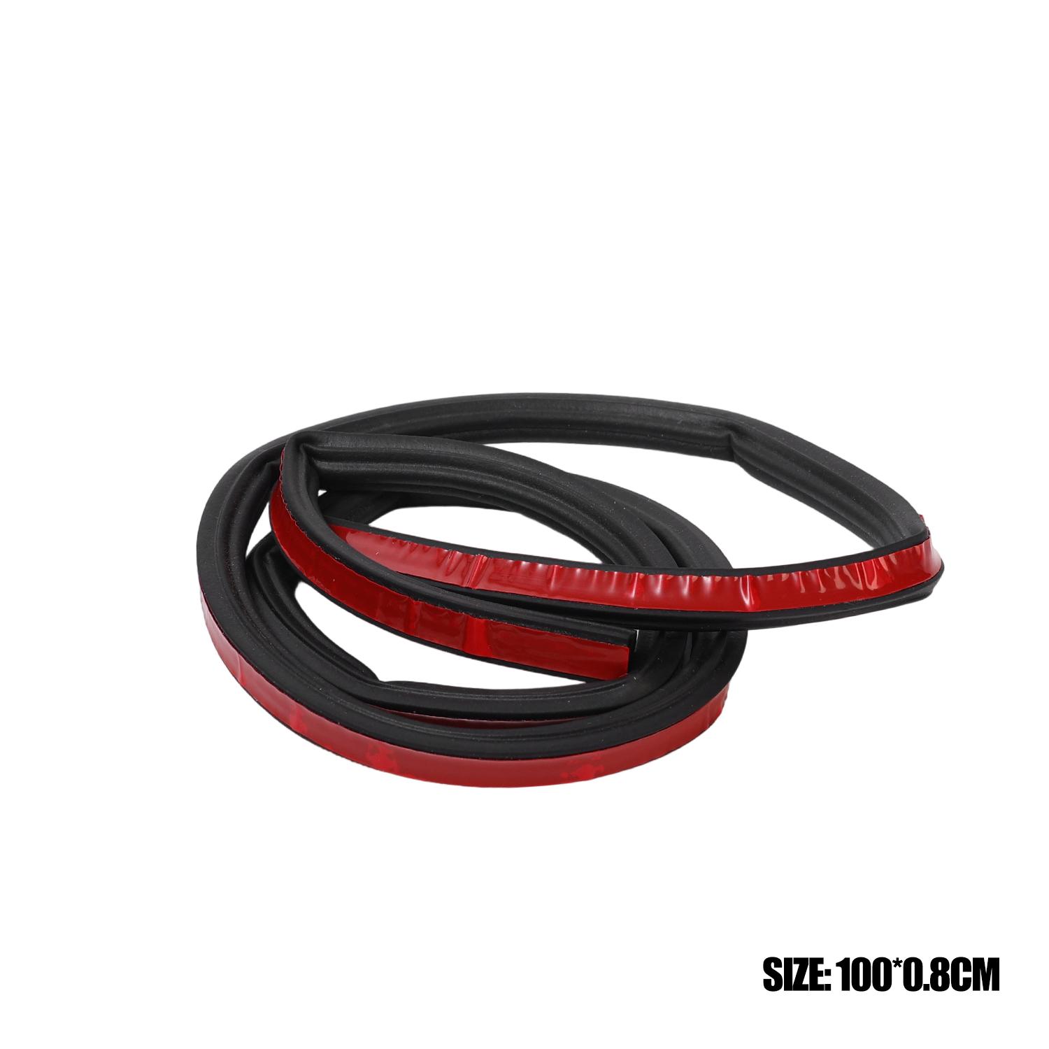 3-Layer Seal Strip Car Door Seal Strips Sound Insulation Weatherstrip Accessories Auto 1/5/10M Rubber Strips
