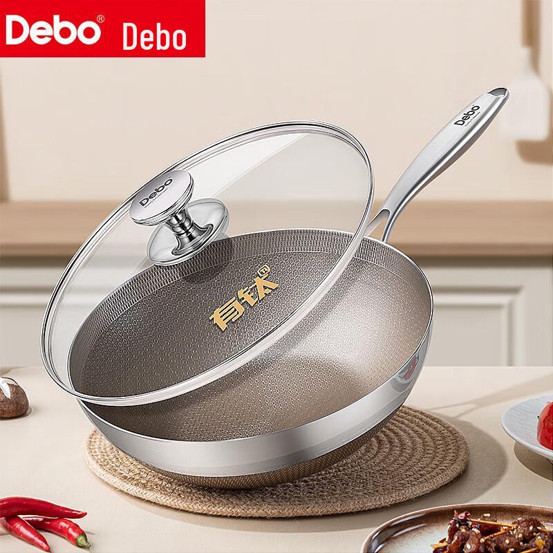 Debo Lazio 28cm Titanium Steel Wok