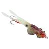 Squid Fishing Lure for Sea Fishing Simulation Iron Hook Octopus Lure Simulation BaitYellow and Red