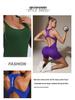 Women's Seamless Yoga Bodysuit - Cross Back, Hip-Lift, One-Piece for Spring/Summer Fitness & Running