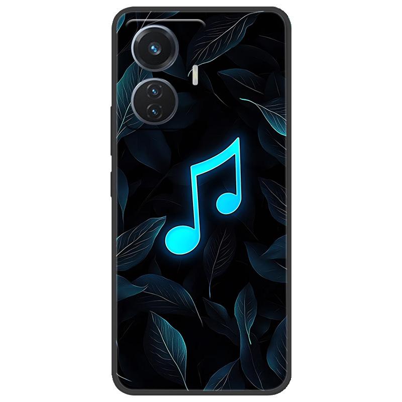 For Vivo T1 4G Y55 4G iQOO Z6 44 W V2153 Case Marble Soft Matte Silicone Back Cover For Vivo T1 44W Full Coverage Phone Shell