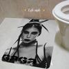 Singer L-Lady Gaga Mayhem Room Mats Anti-slip Absorb Water Long Strip Cushion Bedroon Mat Household Carpets