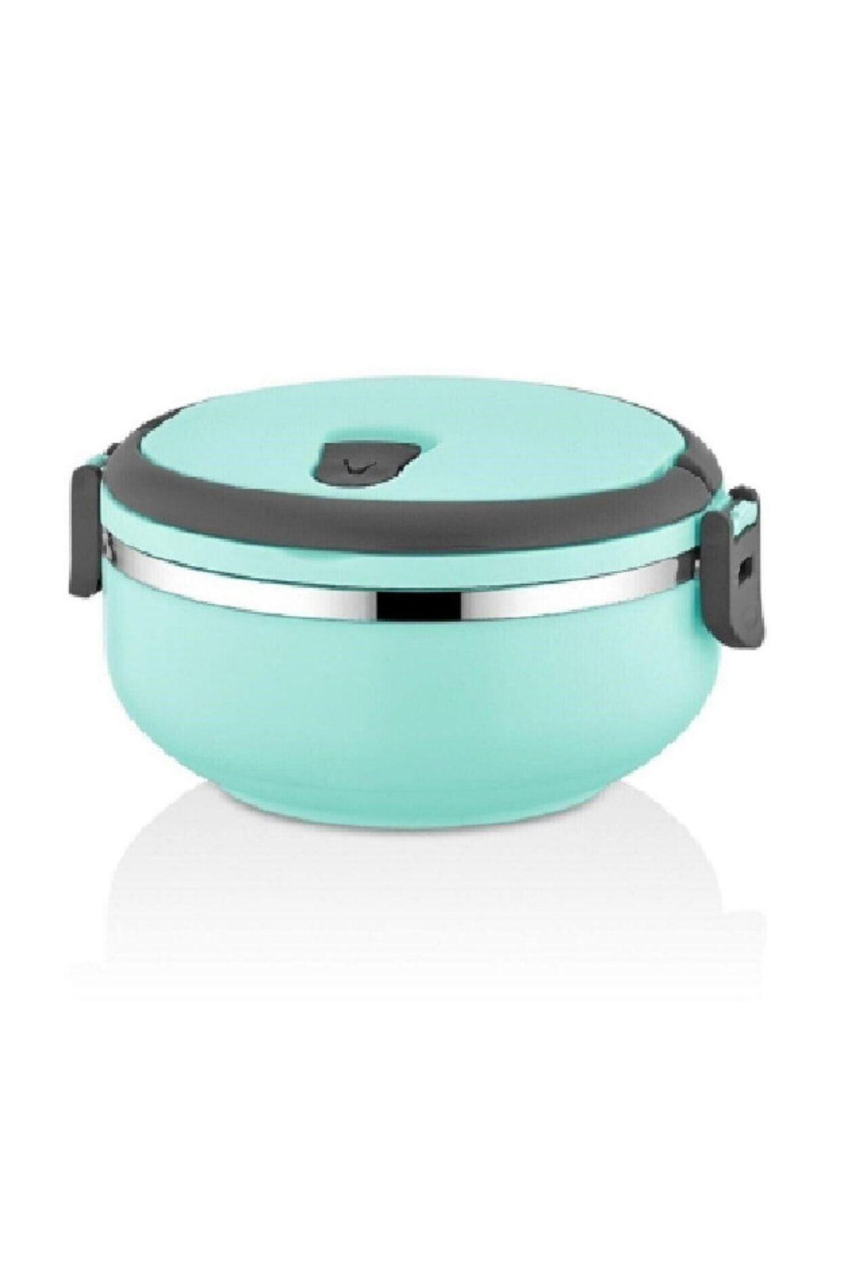 

Single Layer Leakproof Food Thermos Lunch Box Storage Container Turquoise S бірюзовий