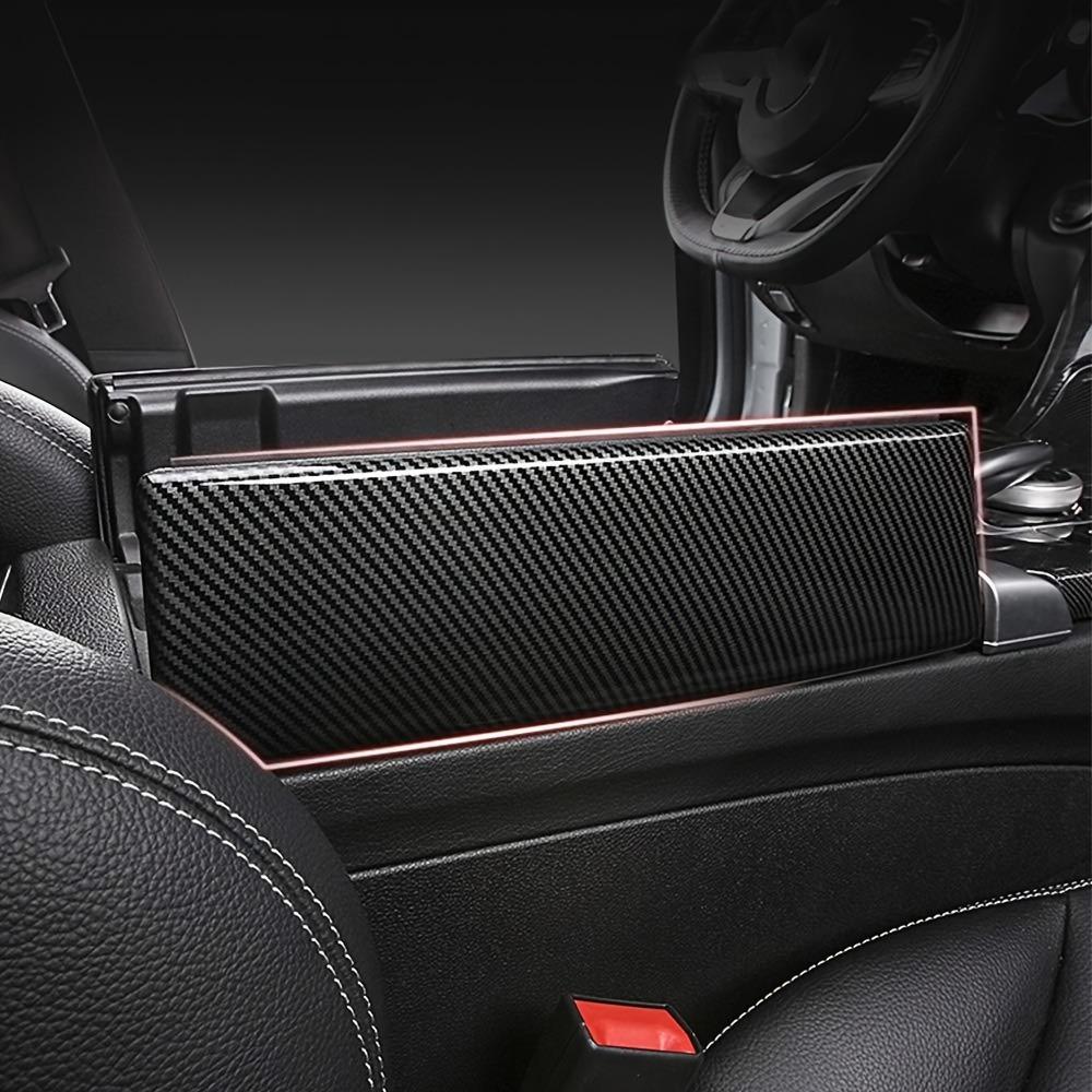 Carbon Fiber Armrest Box Protective Pad For Mercedes-Benz W205 W177 15-25 Central Console Cushion Cover Stickers Car Accessories
