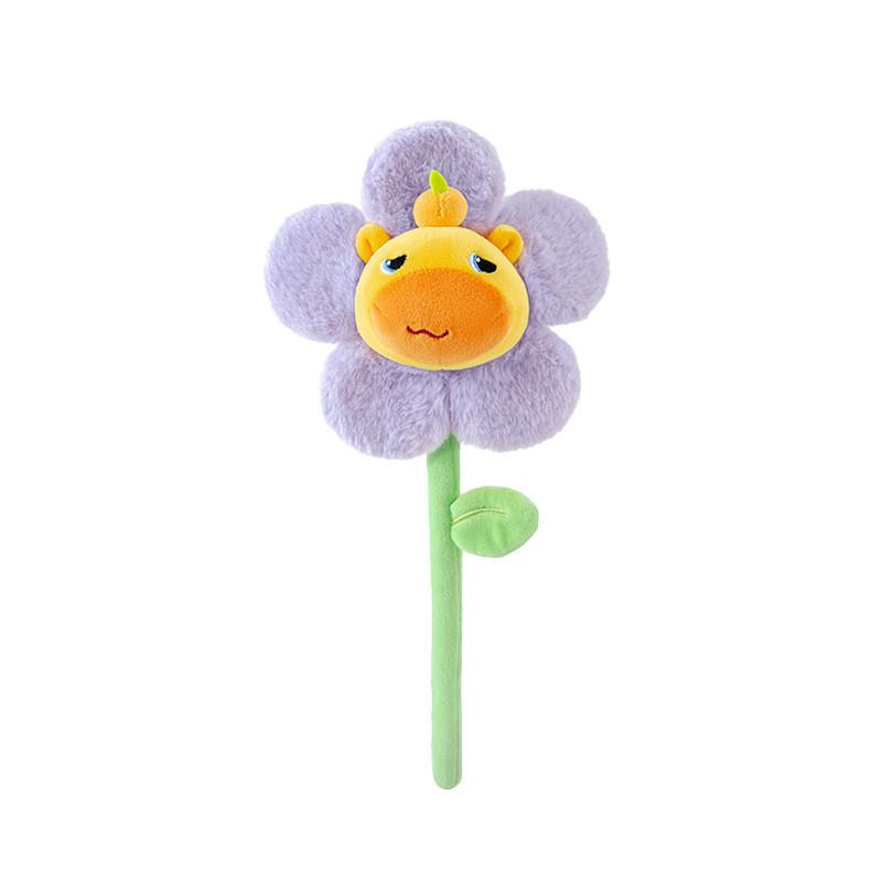 Water Piglet Cute Plush Flower Bouquet Figure For Home Decor And Collectibles