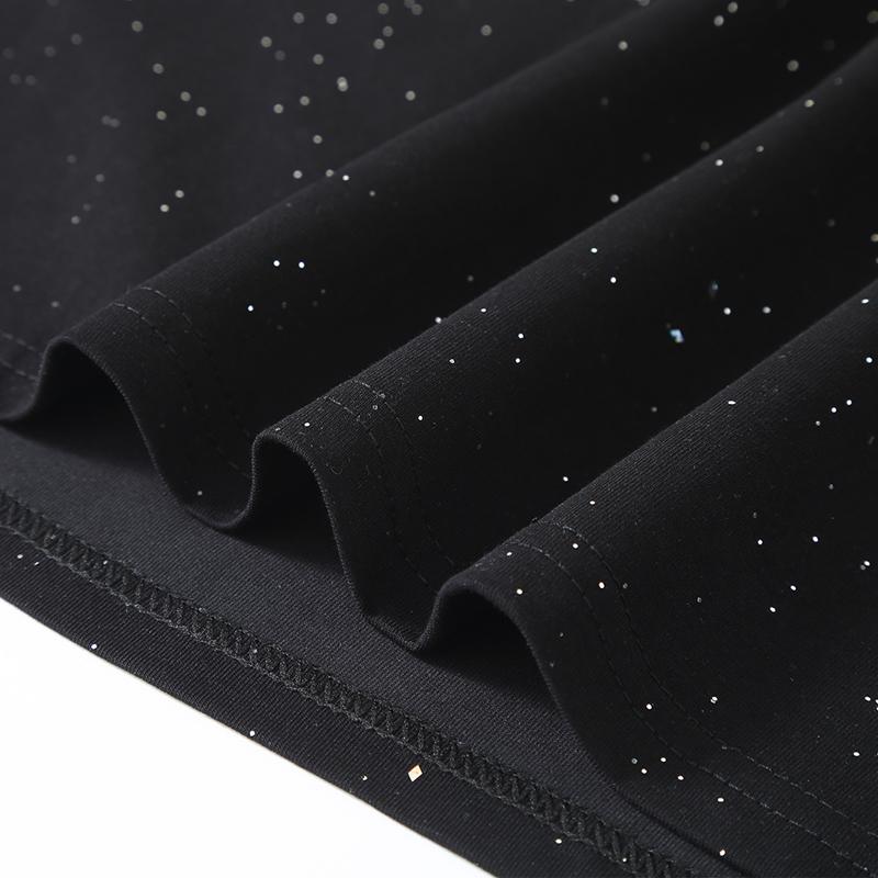 Herren T-Shirts Oversize Fahion Schwarz Weiß Plus Größe 3XL-11XL Kurzarm T-Shirt Sommer