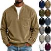Men's Street Pullover Loose Fit Top with Pockets