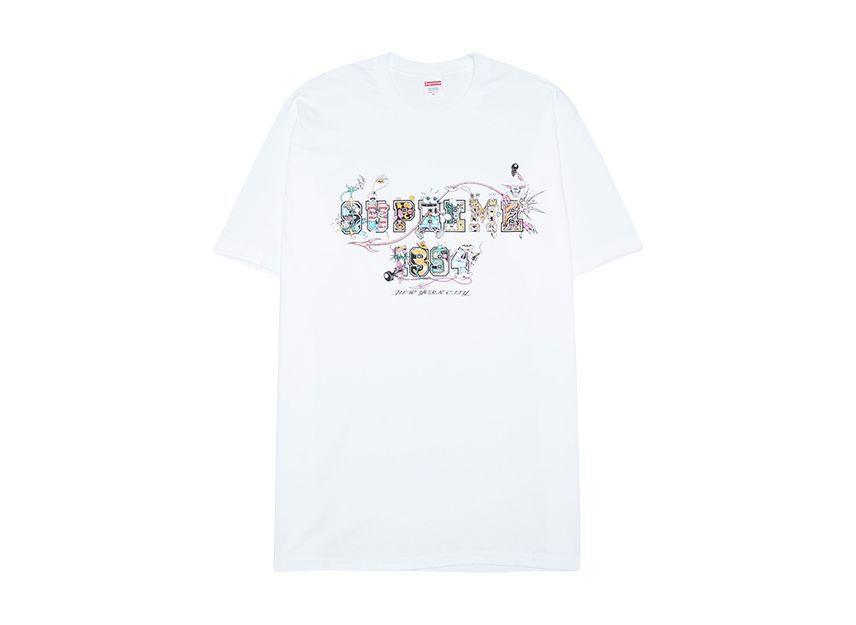 Supreme Varsity Tee White M