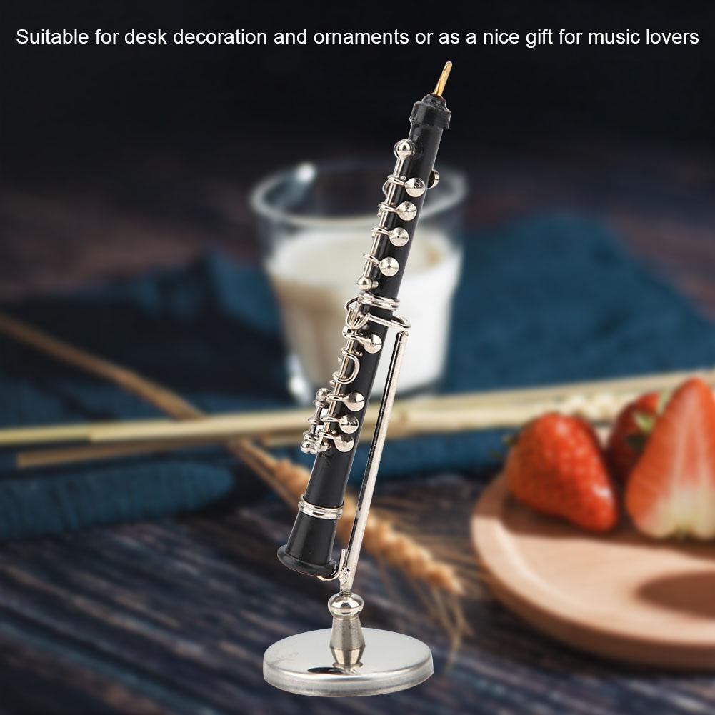Mini Oboe Model Musical Instrument Ornaments Decoration Display Gifts